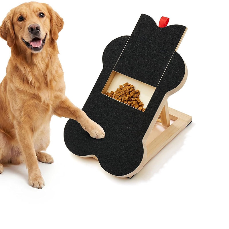 Pet Nail Grinder - Wooden Dog Nail Scratch Board with