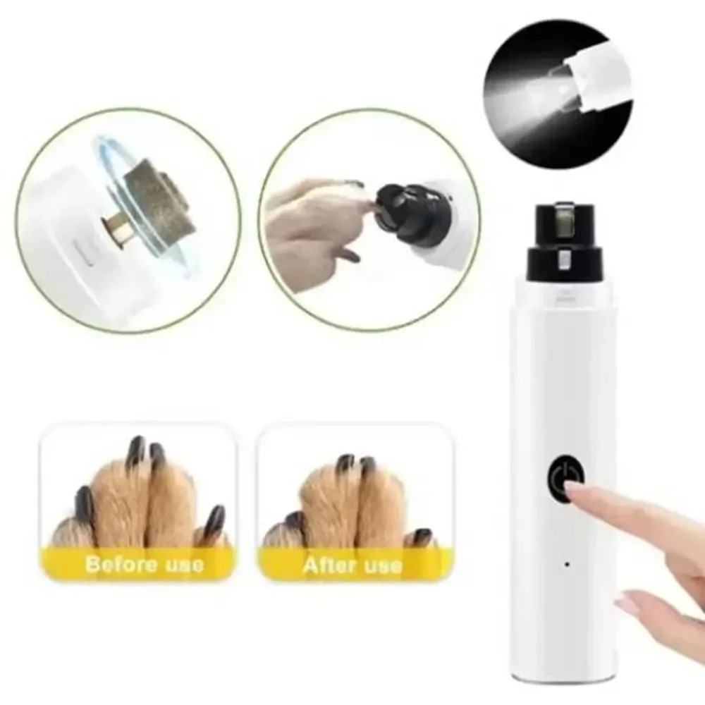 Pet Nail Grinder - Electric Pet Nail Grinder Quiet Safe