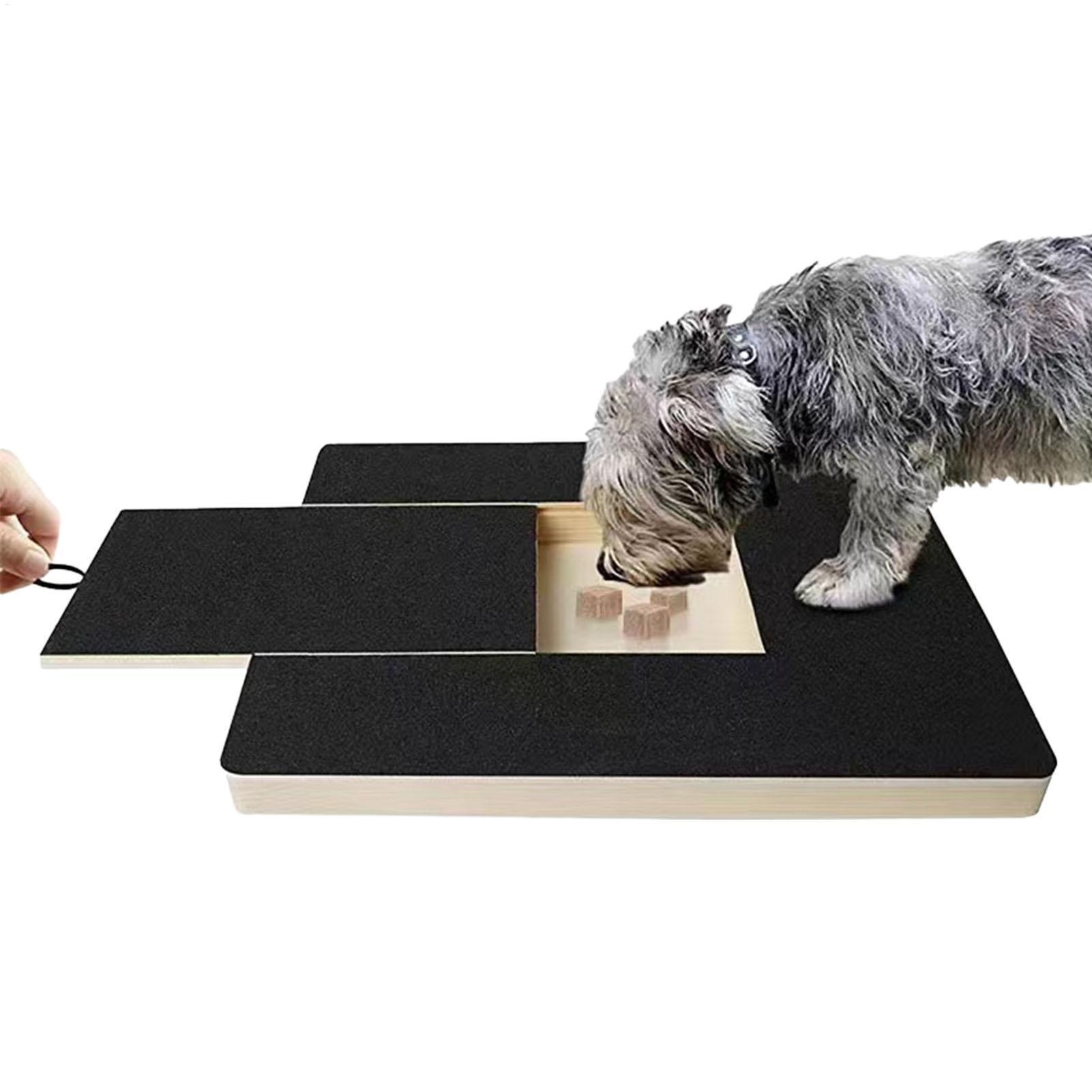 Pet Nail Grinder - Dog Scratch Board Pull-Out Wooden Pet