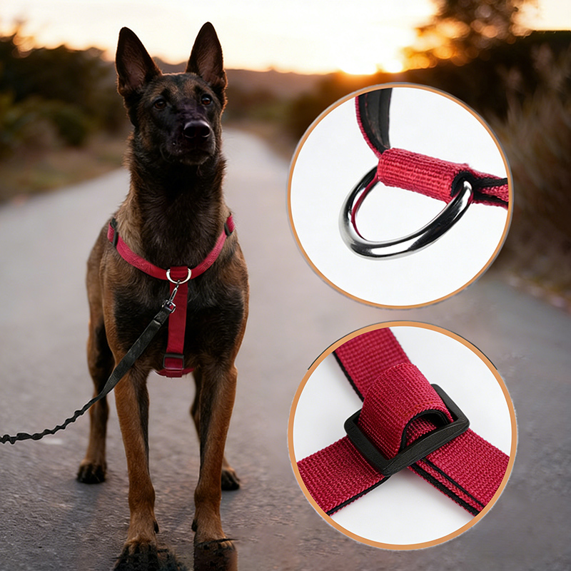 Escape-Proof Nylon Dog Harness - No Pull Dog Harness review and price