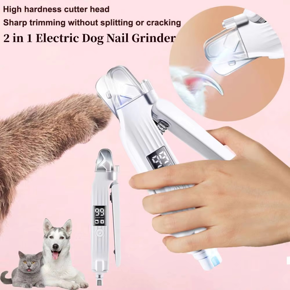 2 in 1 Electric Pet Nail Trimm - Pet Nail Grinder review and price