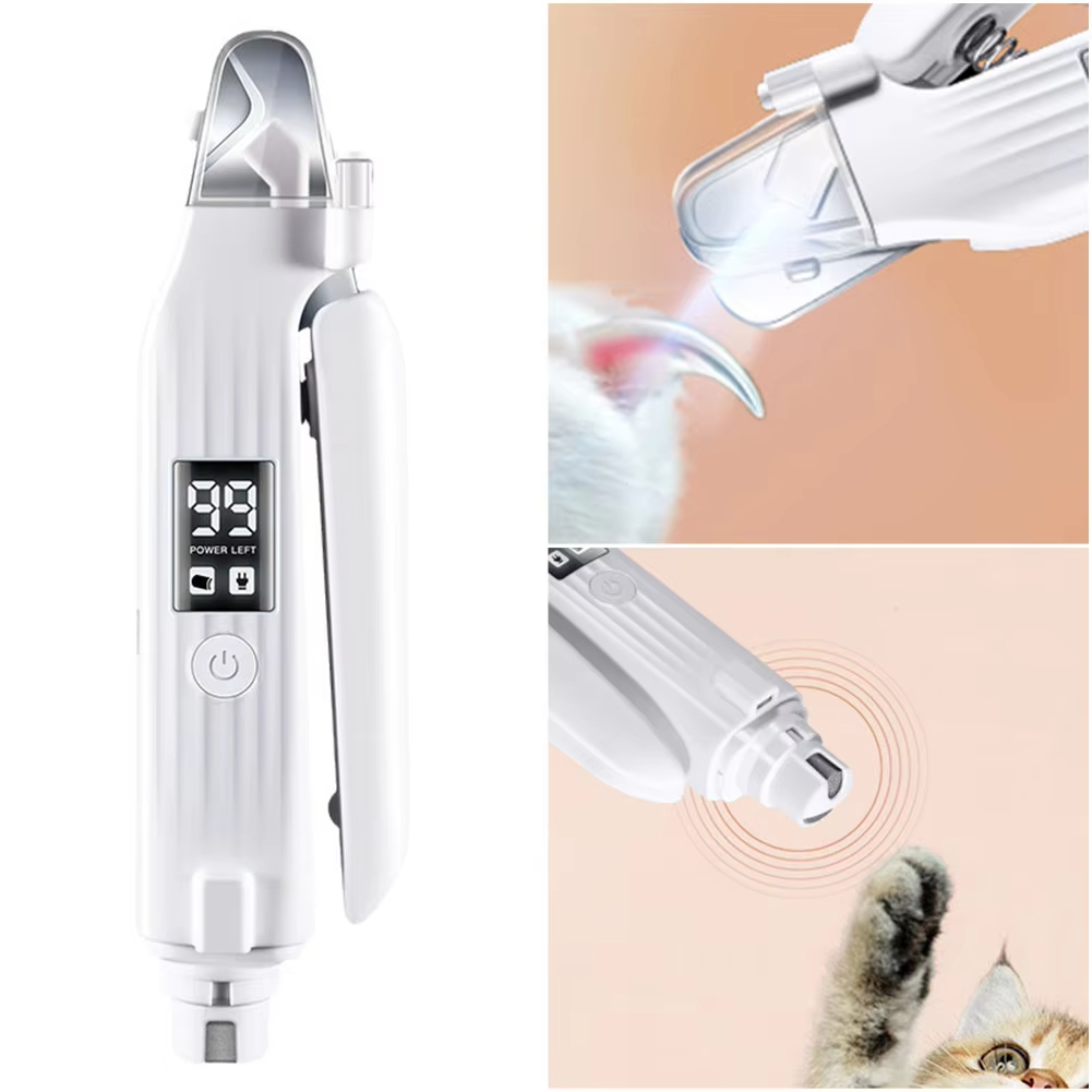 2 in 1 Electric Pet Nail Trimm - Pet Nail Grinder review and price