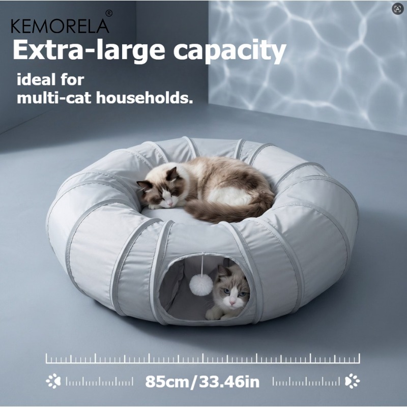 KEMORELA Summer Cooling Cat Tu - Cat Tunnel Toy review and price