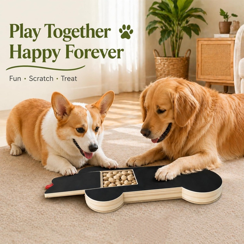 Wooden Dog Nail Scratch Board  - Pet Nail Grinder review and price