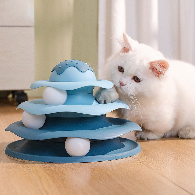 Ball Spinning Cat Toy Rotating - Cat Tunnel Toy review and price