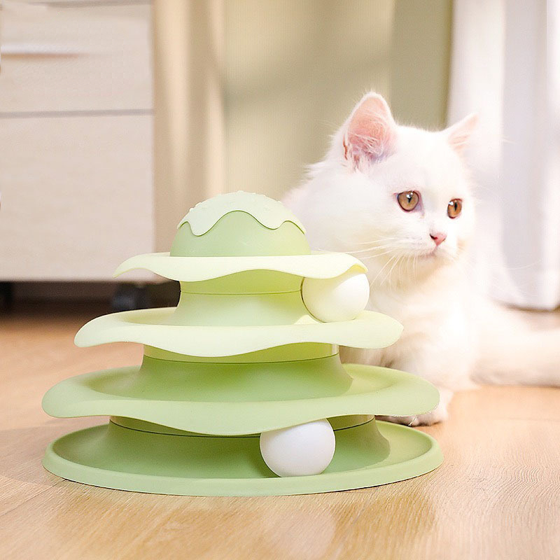 Ball Spinning Cat Toy Rotating - Cat Tunnel Toy review and price