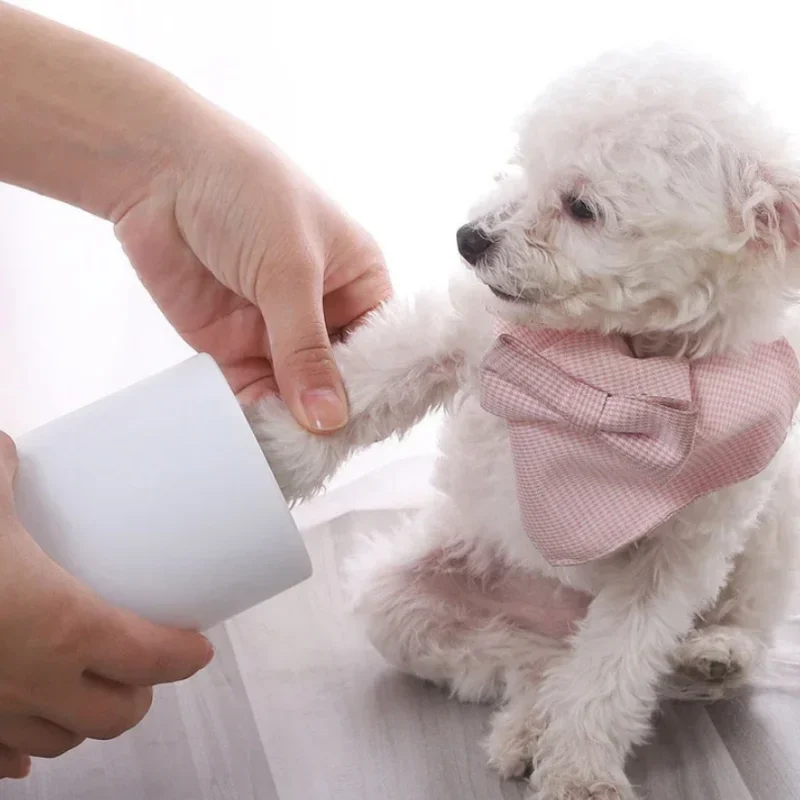Automatic Pet Foot Washer Cup  - Dog Paw Cleaner review and price