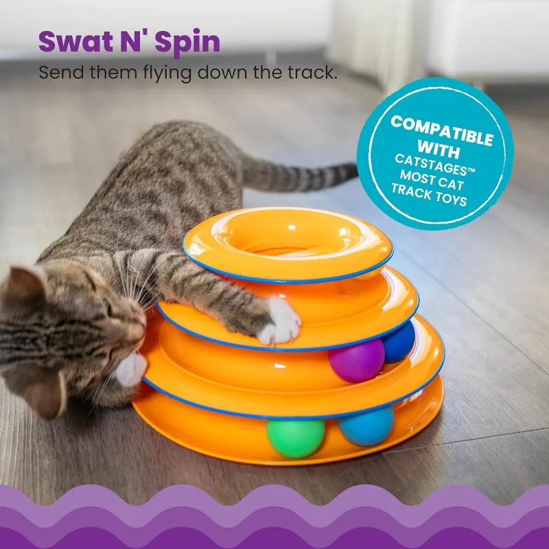 Pet Toy Four-layer Turntable P - Cat Tunnel Toy review and price