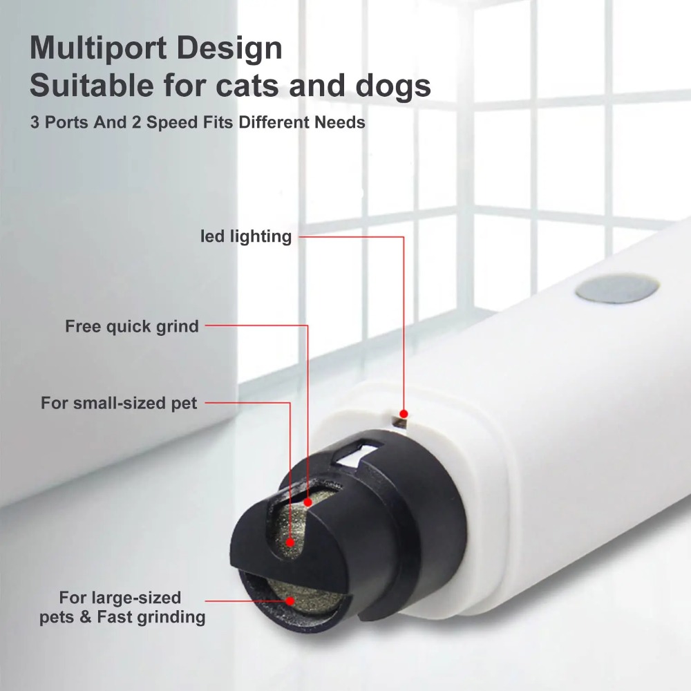 Quiet Electric Pet Nail Grinde - Pet Nail Grinder review and price