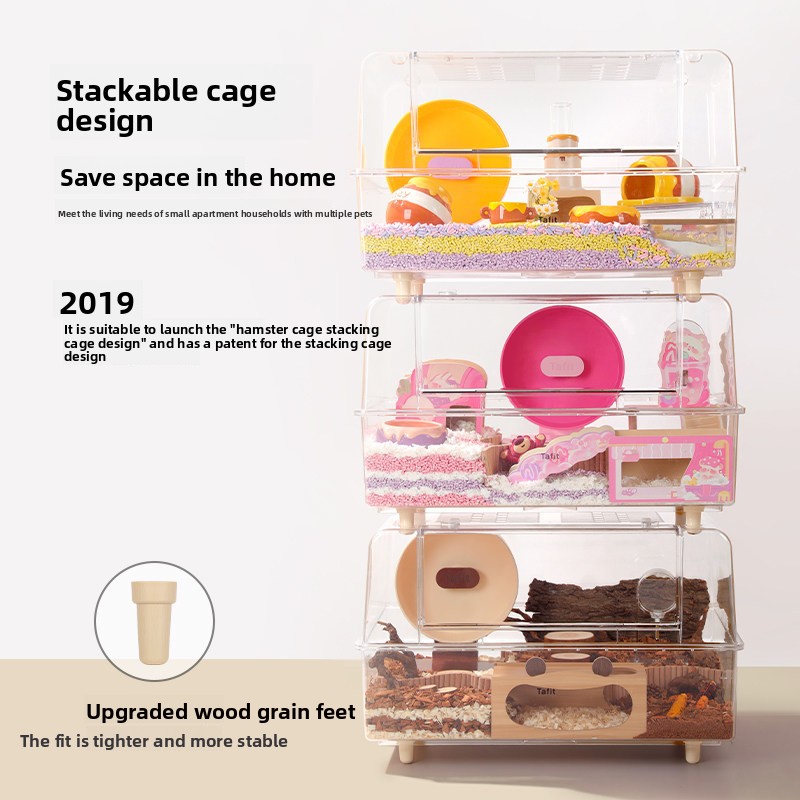 Hamster 75 cage acrylic villa  - Pet Supplies Wholesale review and price