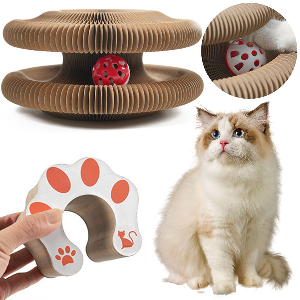 Magic Organ Cat Scratching Boa - Cat Tunnel Toy review and price