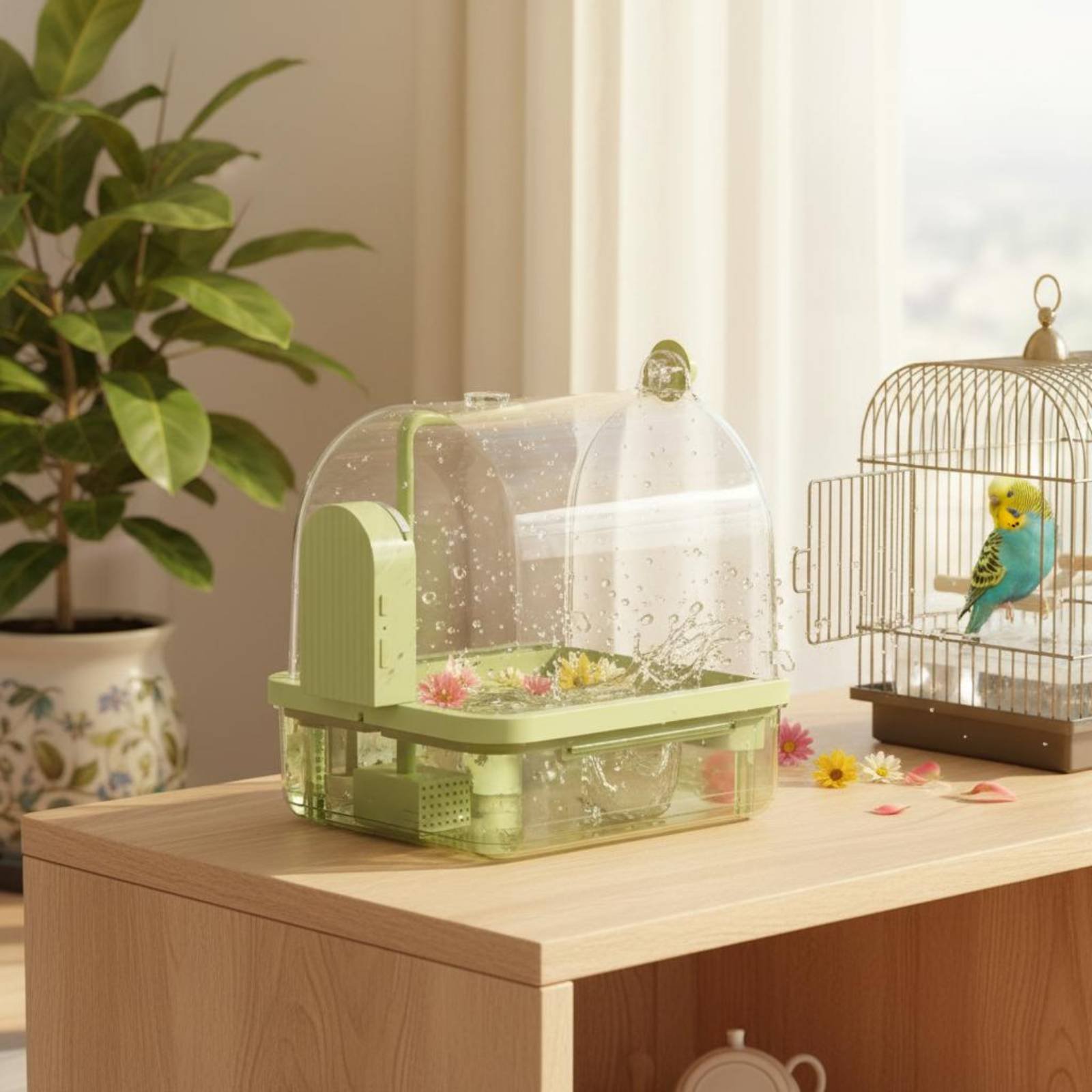 Automatic Bird Bath Wireless S - Pet Supplies Usa review and price