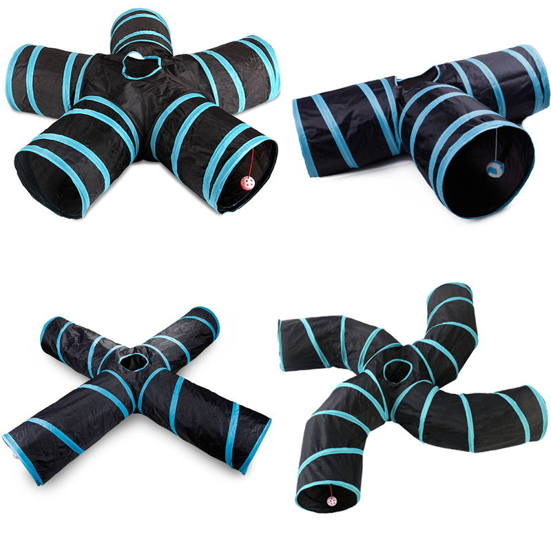 Indoor 2/3/4 5-way Collapsible - Cat Tunnel Toy review and price