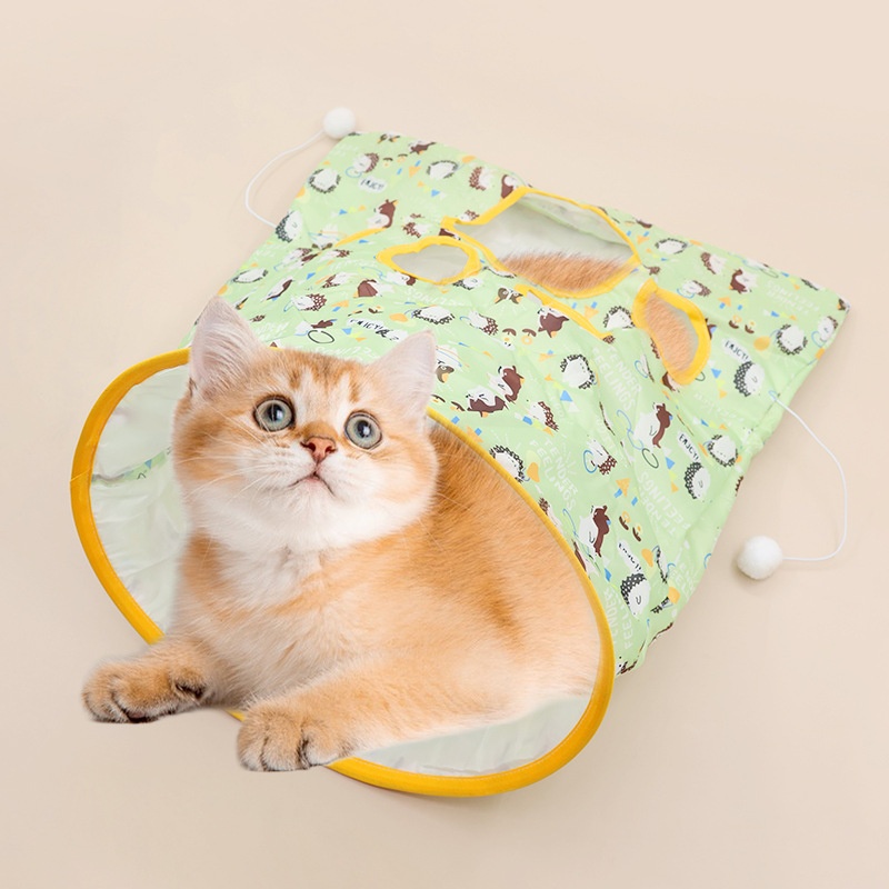 Interactive Cat Tunnel Bag wit - Cat Tunnel Toy review and price