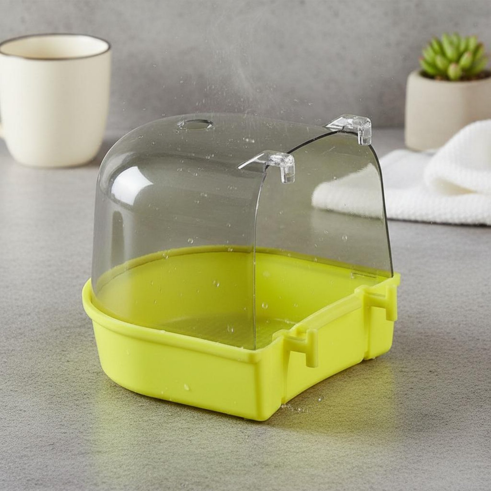 Bird Bathing Box Easy to Insta - Pet Supplies Usa review and price