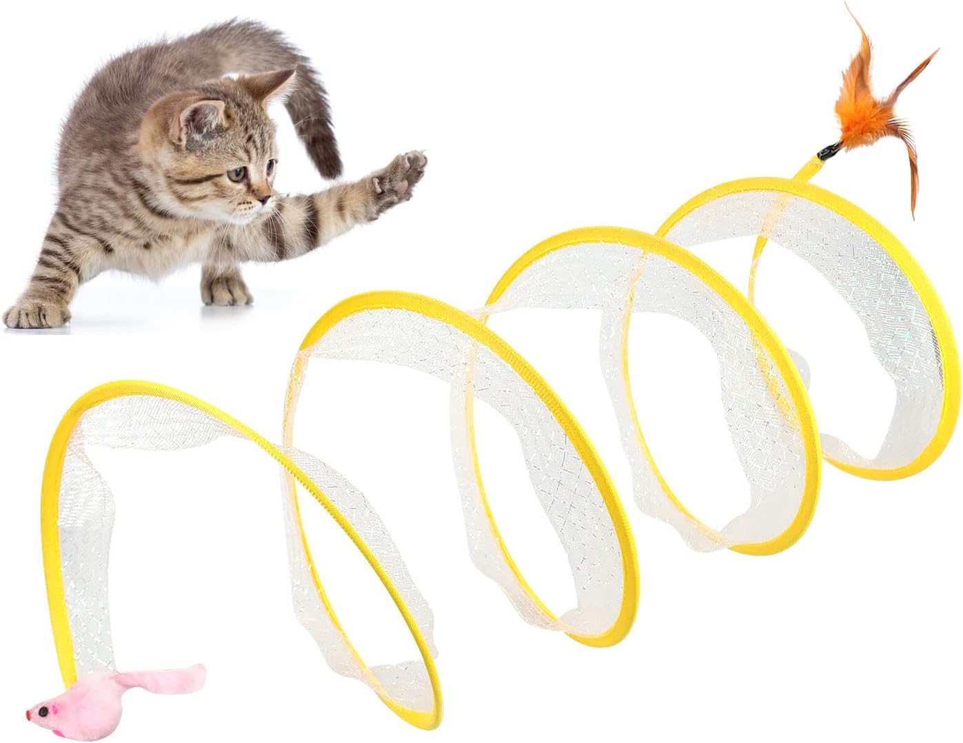 Folded Cat Tunnel S Type Cats  - Cat Tunnel Toy review and price