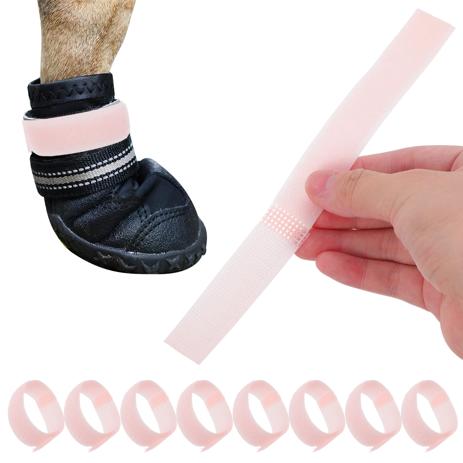 10Pcs Pet Bootie Holders Non S - Dog Booties Paw Protector review and price