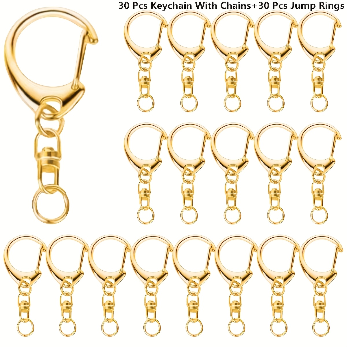60pcs Golden Great Keychain Lo - Pet Supplies Usa review and price