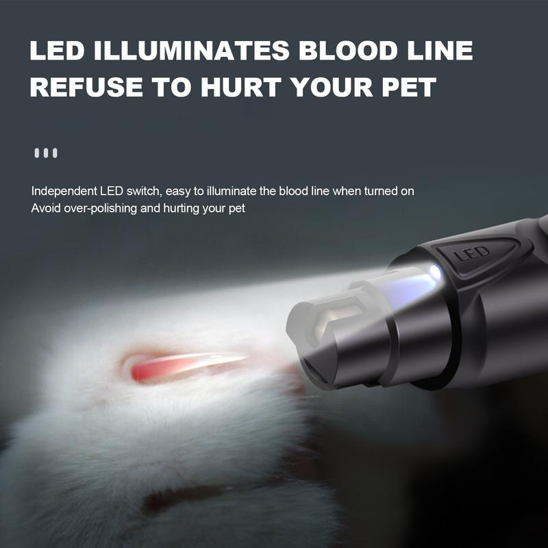 Dog Nail Grinder Super Quiet E - Pet Nail Grinder review and price