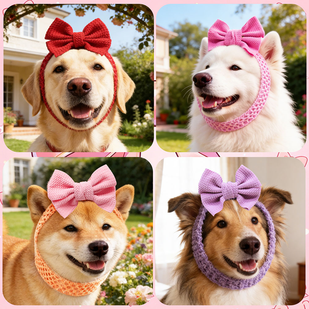 50PCS Dog Bows Elastic Bands C - Pet Supplies Wholesale review and price