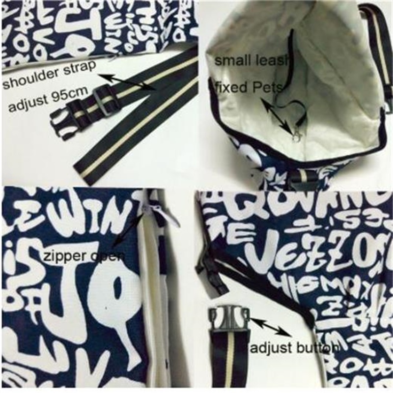 Blue Canvas Pet Sling Bag, Dog - Pet Supplies List review and price