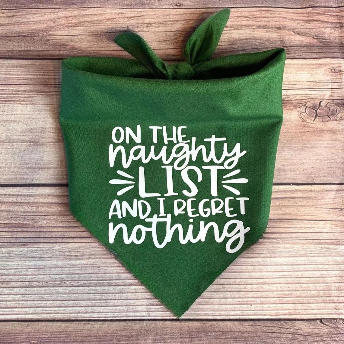 On The Naughty List Funny Band - Pet Supplies List review and price