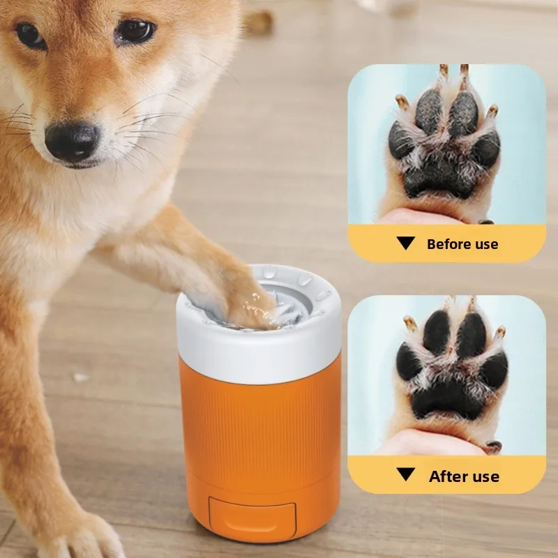 Semi Automatic Pet Paw Cleaner - Dog Paw Cleaner review and price