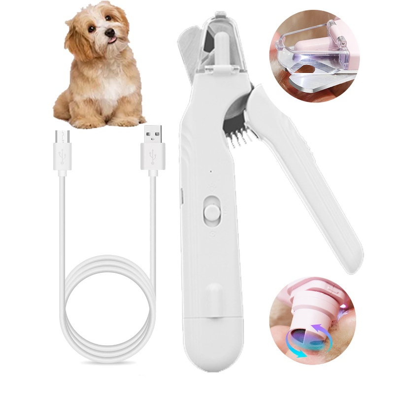2-in-1 Pet Anti Splash Nail Cl - Pet Nail Grinder review and price