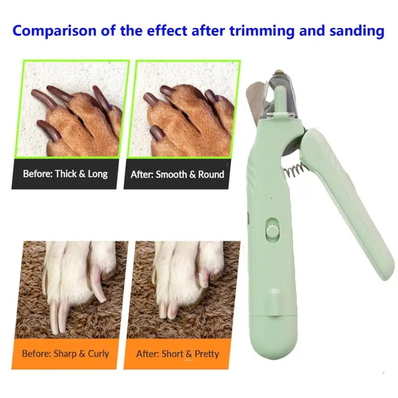 2-in-1 Pet Anti Splash Nail Cl - Pet Nail Grinder review and price