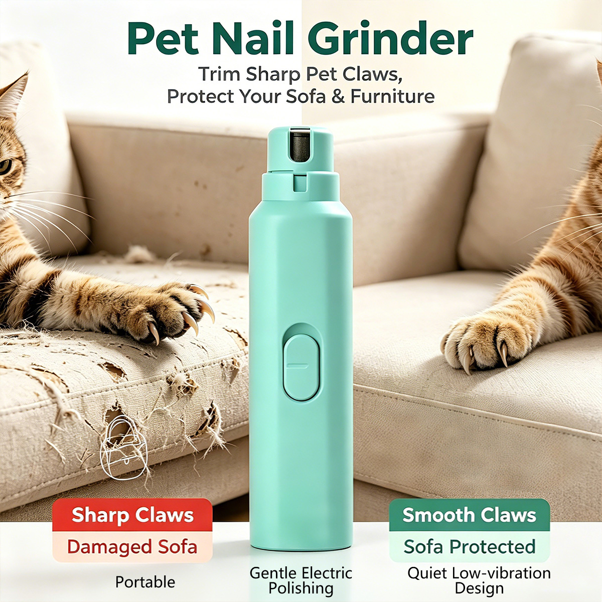Electric Pet Nail Grinder Dogs - Pet Nail Grinder review and price