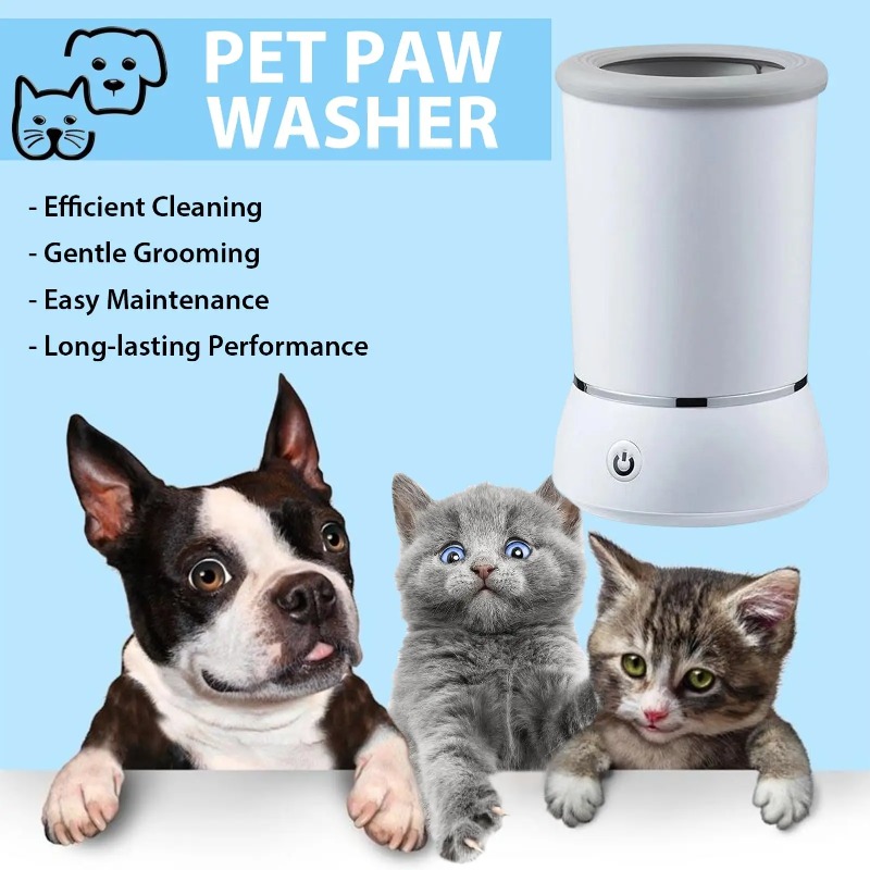 Electric Dog Paw Cleaner Autom - Dog Paw Cleaner review and price